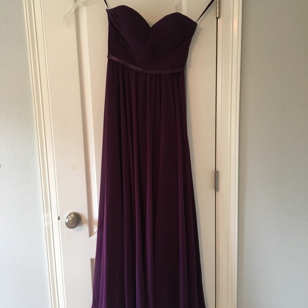 Long Purple Dress